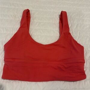 lululemon athletica Red Scoop-Back Athletic Tank